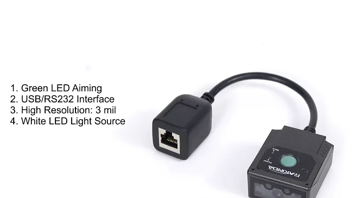 LV3000U fixed mount barcode scanner