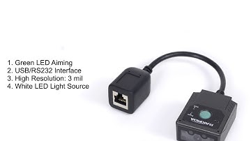 LV3000U fixed mount barcode scanner