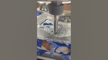 3018 cutting aluminum #cnc #milling#fyp#shorts#subscribe #hardwork #automotive