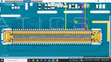 SAMSUNG A13 SM A135F lcd light problem solution