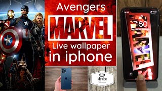 Download Marvel live wallpaper for iphone | download Avengers live wallpaper for iphone | screenshot 1