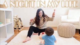 MOM NIGHT TIME ROUTINE with a 10 month old | soooooo busy.