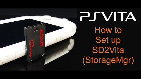 PSVITA SD2VITA GEBRUIK VAN GROTE MICRO SD-KAARTGIDS [2022]