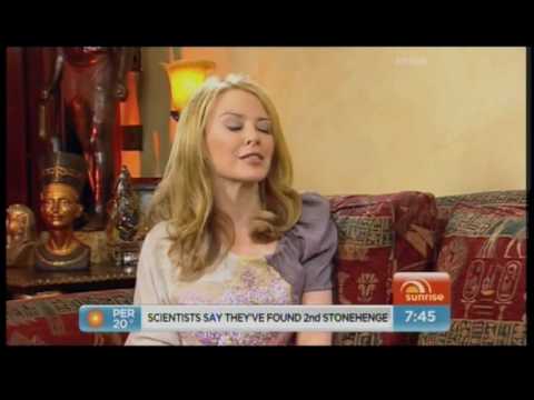 Kylie Minogue Sunrise Interview with Molly 23rd Ju...