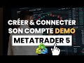 Crer un compte dmo avec ic markets et le connecter  metatrader 5