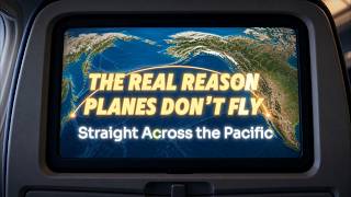 The Real Reason Planes Don’t Fly Straight Across the Pacific