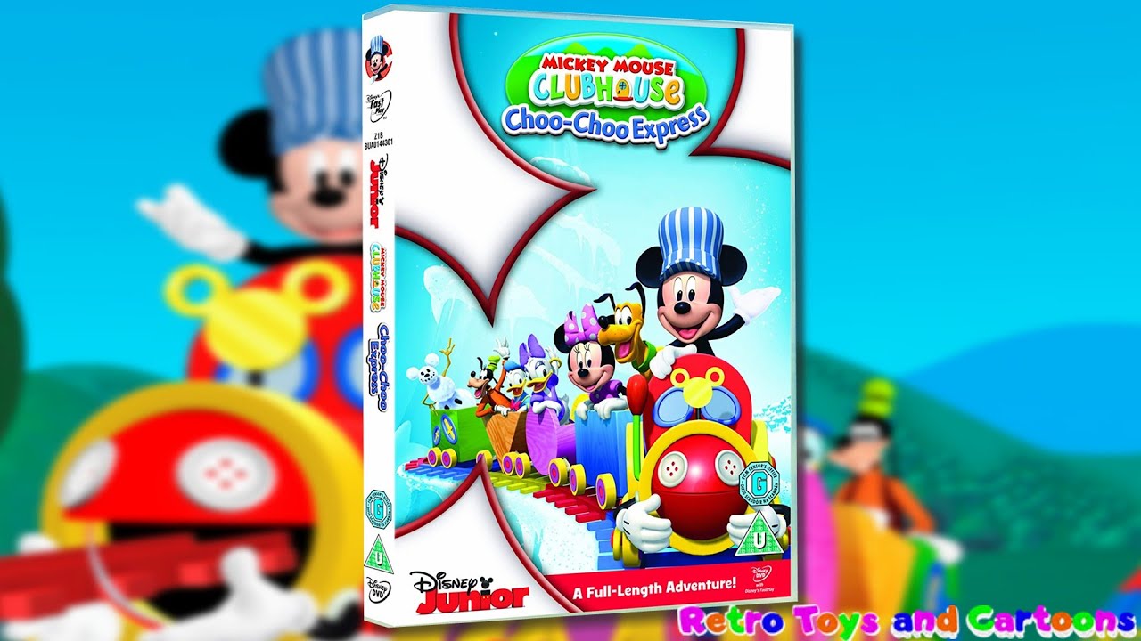 Mickey Mouse Clubhouse Choo-Choo Express Dvd Cover DVD Covers Labels By ...