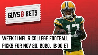 Week 11 NFL Picks and College Football and More! | Odds Shark’s Guys & Bets
