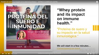 &quot;Proteína de suero y su impacto en la salud inmunológica.&quot; - GEÓRGIA ALVARES DE CASTRO