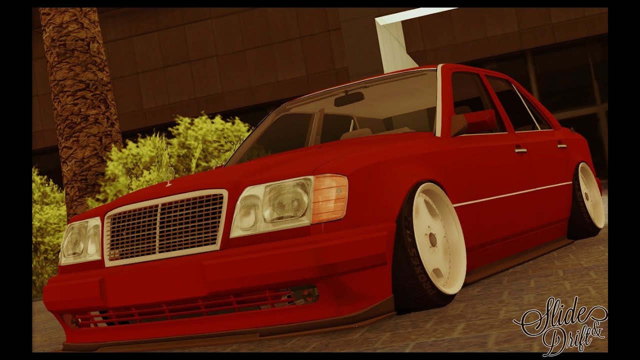 Mercedes-Benz E500 Static Drop - YouTube