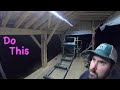 Easiest Way to Get Light in Your Shed | Sawmill Shed Build - Episode 13