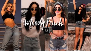 HOW TO EDIT Moody Peach Lightroom Preset Tutorial + FREE DNG LINK | zieeyu2020 screenshot 4
