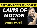 LAWS OF MOTION 01 | First  Law and Second Law in ONE SHOT | NEET Crash Course