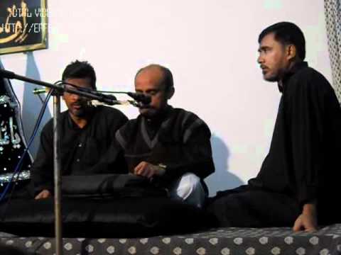 8th muharram Syed Baqar Hasnain kazmi recite marsi...