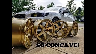 NEW WHEELS FOR THE WRX (unboxing)