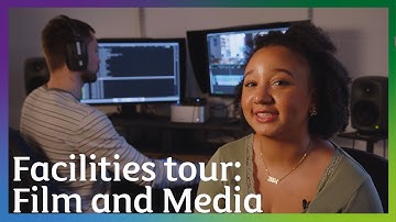 Tour the #UofStirling Film and Media facilities!