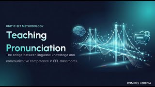Explain techniques and activities to teach pronunciation