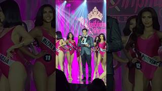 Binibining Pilipinas 2025 Preliminary Competition with host Wize Estabillo