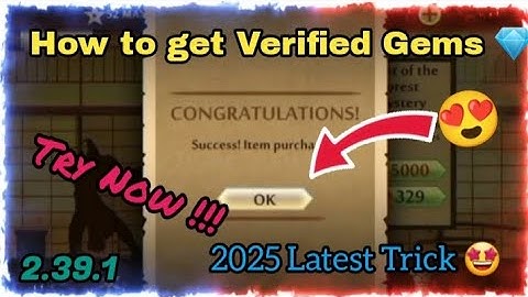 Convert your gems into VERIFIED GEMS!!! || Try this trick NOW !!!
