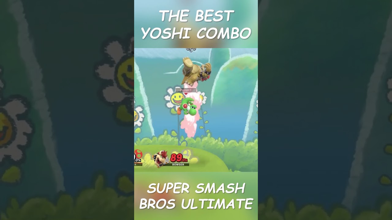 The Best Yoshi Combo #smashbros #smashultimate #smash #ssbu