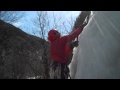Jerry ice climbing demo