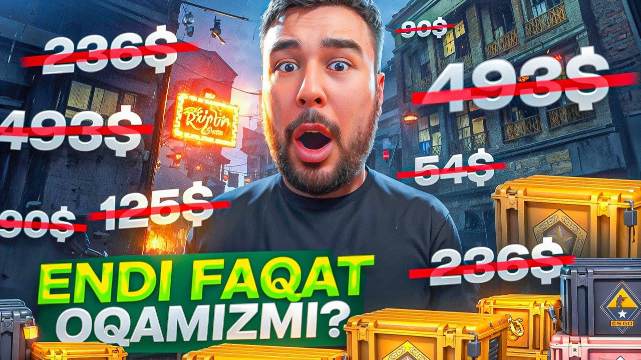 CS2 BIZNI ALDADI. NAXOTKI.... AK-47 OBUNACHILARGA KETADI