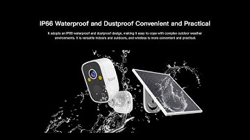 Camera BG55: No need to worry about power outages, safety is always there