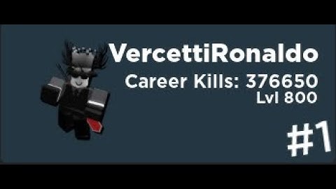 Level 800 Montage (Roblox Arsenal)