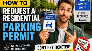 How to request a residential parking permit