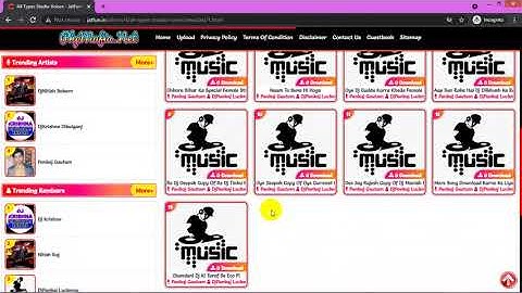 PHP SkyiTech Script v7.4 Responsive Design Without FFMPEG Server Professional Version Like JanuMusic