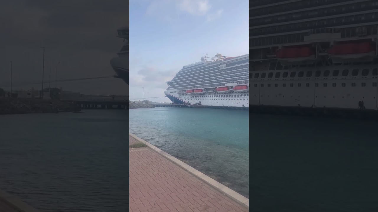 Carnival Magic In Bonaire 🇧🇶 #carnivalmagic #bonaire #kreuzfahrtschiff #karibik #cruiseship #reise