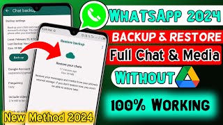 WhatsApp Chat Backup And Restore 2024 | How To Backup & Restore WhatsApp Messages | Chat Transfer screenshot 5