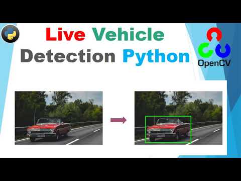 Live Vehicle Detection in Python | OpenCV | Image Processing | Computer vision