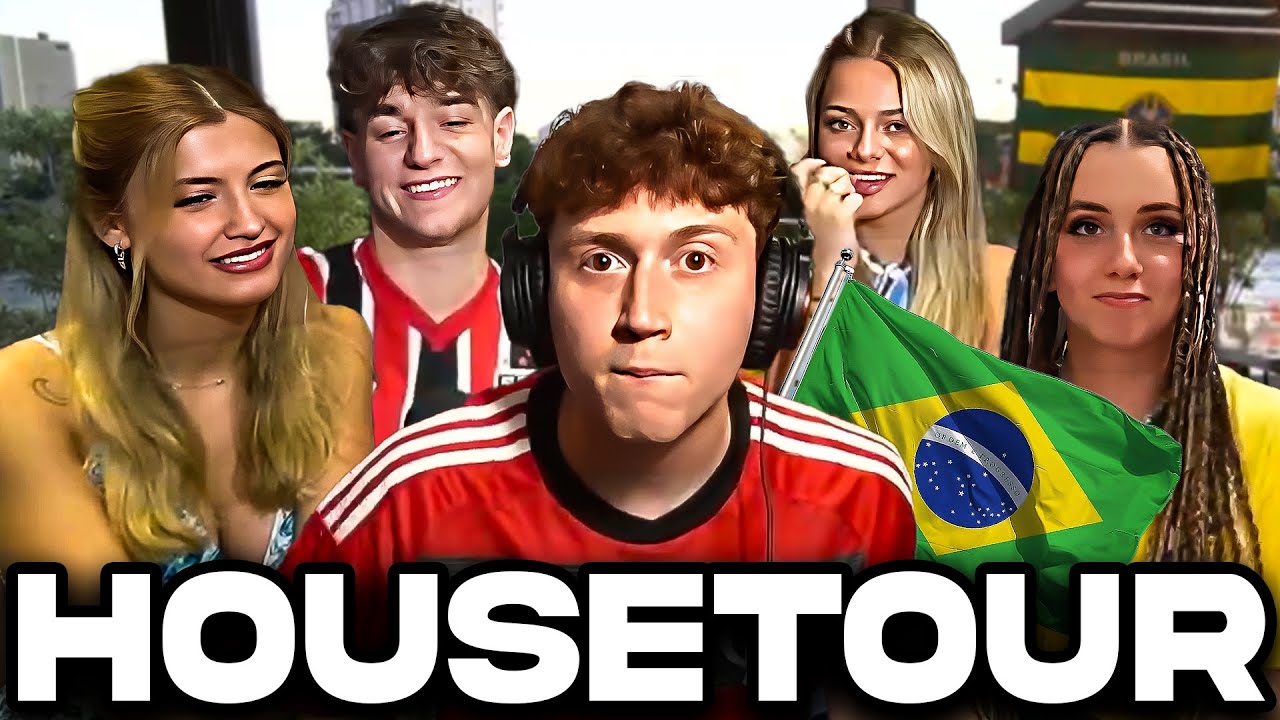 🇧🇷In BRAZILE Con Il Rosso,Alice Perego,Jenni Serpi,Virginia,Camilla De Pandis & Fubbe:HouseTour!