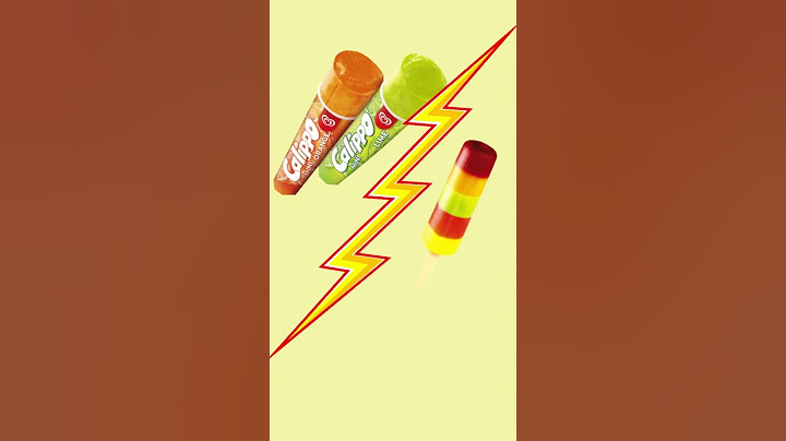 Calippo vs Fruit Pastille - Coppa del Mondo di Ghiaccioli