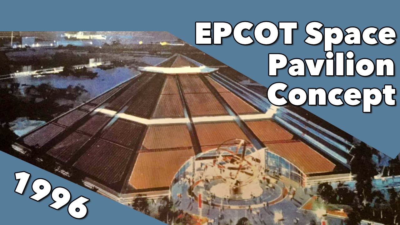 1996 Epcot Space Pavilion Concept Part One