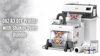 DXZ A3 DTF Printer 🔥 XP600 High-Speed T-Shirt Printing System Review 👕