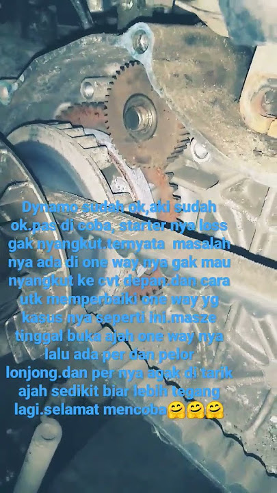 Mio soul di starter bunyi dynamo ajah,tapi motor gak mau hidup.#shorts.#starter loss.#semoga berkah.