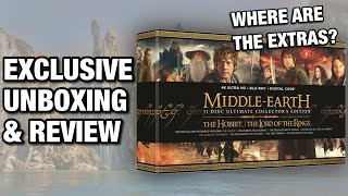 MIDDLE EARTH 4K UHD ULTIMATE COLLECTOR’S EDITION UNBOXING & REVIEW | LORD OF THE RINGS & THE HOBBIT