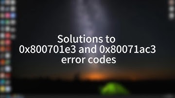 Fix 0x800701e3 or 0x80071ac3 Error Code When Copying Files to External Hard Drive