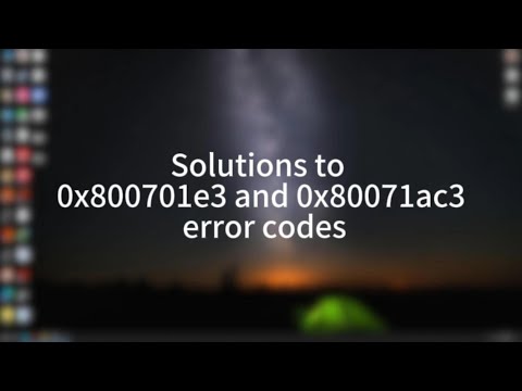 Fix 0x800701e3 or 0x80071ac3 Error Code When Copying Files to External Hard Drive