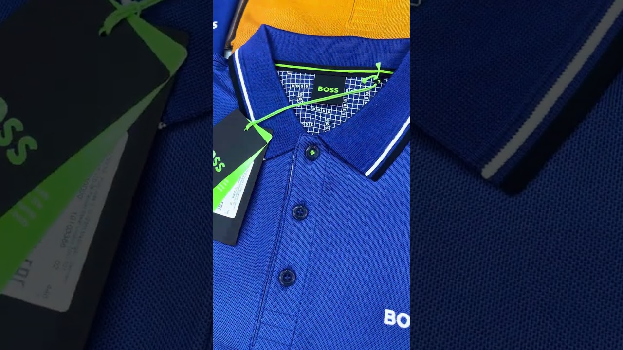 ✅ 30% OFF ✅ Boss Paddy  Polo Shirt ✅ (380000-30%)=266,000/-Ks✅Shop: Times City, (A-342), Yangon. 