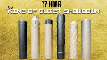 Best .22 17 HMR Suppressors Ranked, Switchback, Tiger22, Flow 22, Mask, Sparrow, Katana 22 for sound