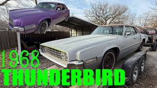TRANSFORMING this low mileage BIG BLOCK 1968 FORD THUNDERBIRD into a beautiful cruiser once again!!!