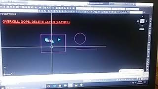 OVERKILL, OOPS, LAYER DELETE (LAYDEL) URDU/HINDI