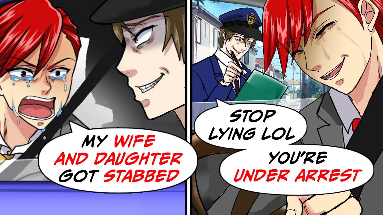 The police tried to stop my car, but my wife and daughter were in critical condition…