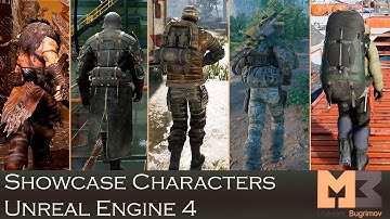 Showcase Characters Game Unreal Engine 4