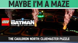 LEGO Batman: Legacy of the Dark Knight - Maybe Im a Maze - Cluemaster Puzzle Solution