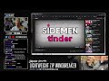 Syndicate reacting to sidemen tinder in real life 3 funny moments