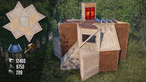 RUST DUO BUNKER BASE DESIGN (Simple and COZY Duo Base in Rust)